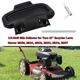 Wanotine side deflector installation on Toro Recycler 22-inch models