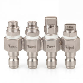 WANPRECL JRod downstream nozzle kit in use for deep cleaning and soap application.