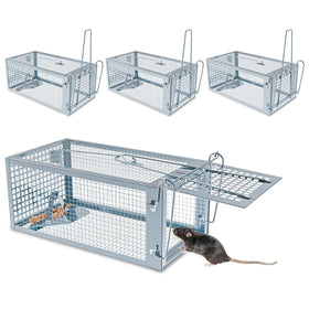 Wanqueen humane rat trap outdoor cage close-up for reusable live capture