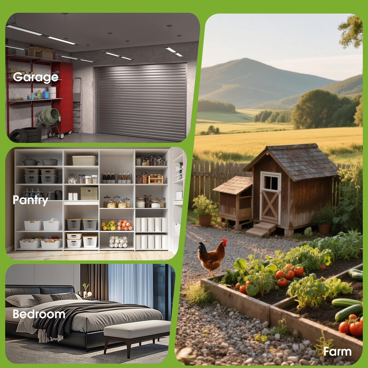 Wanqueen indoor/outdoor application supports versatile pest deterrence.