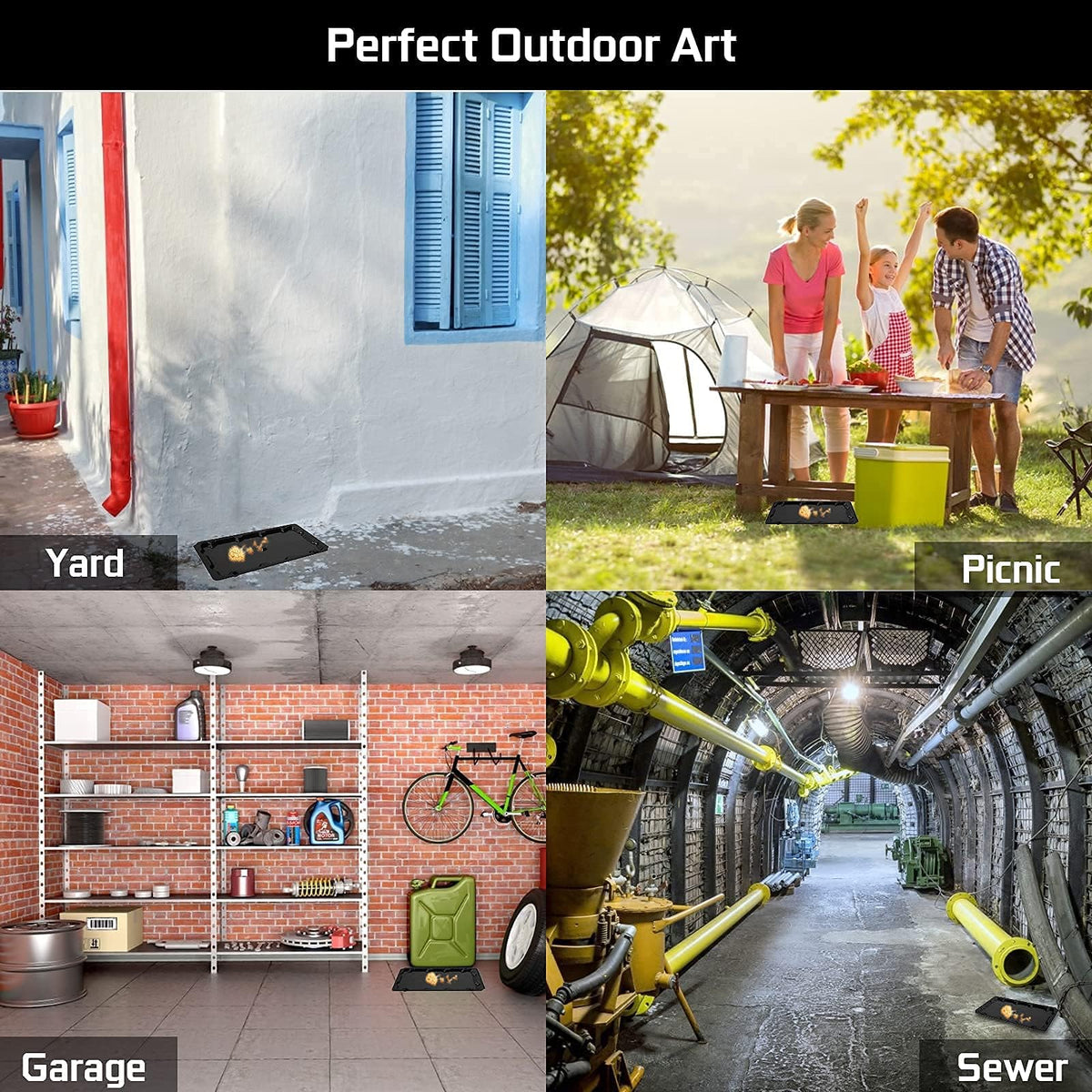 Wanqueen large-size sticky trap offers broad coverage for spaces.