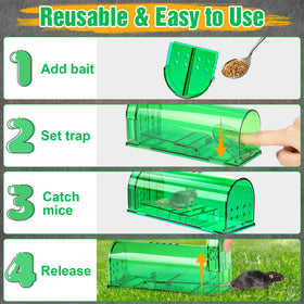 Wanqueen compact-storage keeps traps ready for use
