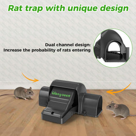 Wanqueen outdoor protective-shell traps protect the mechanism in harsh weather.