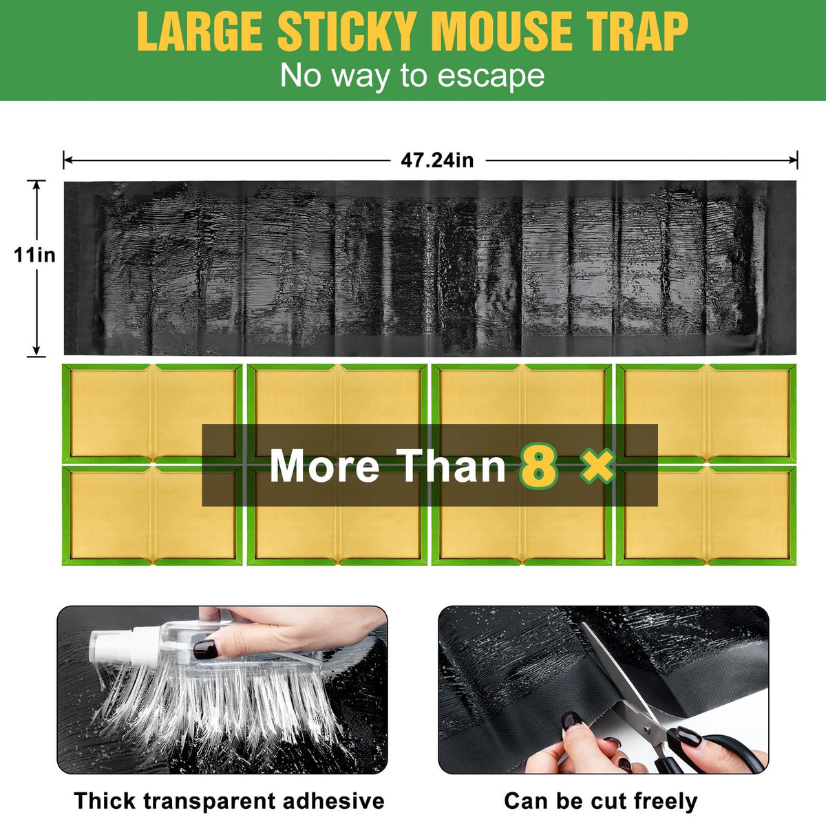 Wanqueen trap suited for indoor or sheltered outdoor placement across settings.