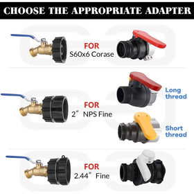 Wantmatch brass valve with blue anti-slip handle 3/4in NPT GHT connection