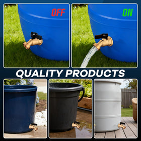 Wantmatch drain valve bulkhead for convenient water release