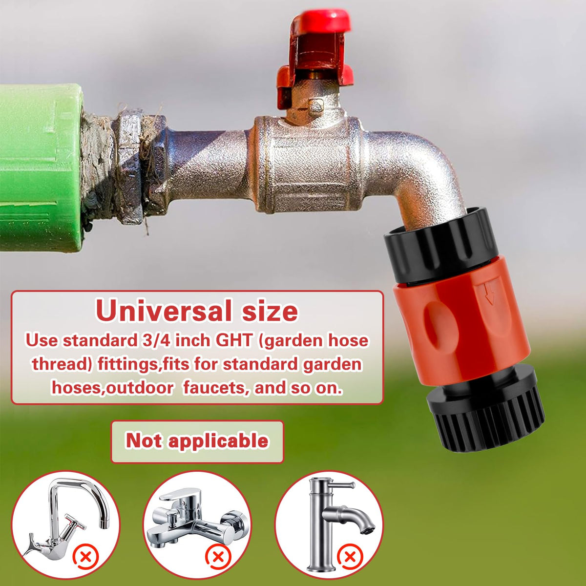 Wantmatch white buckles add durability for long-lasting use