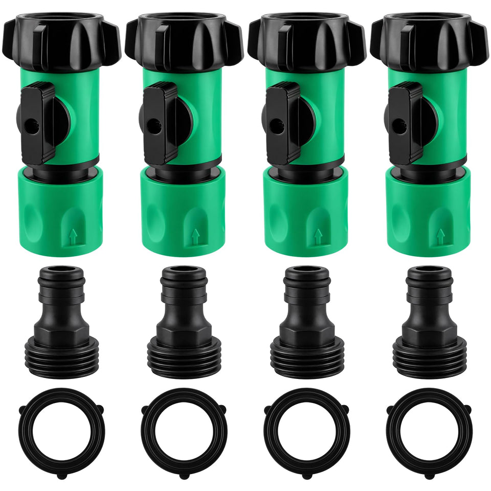 Wantmatch garden hose quick-connect kit front view enabling rapid tool switching.