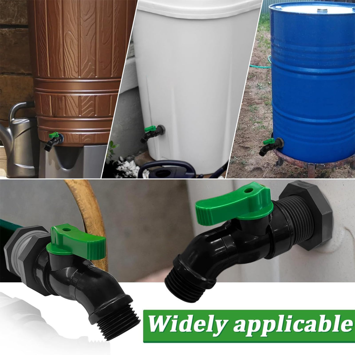 Wantmatch open-barrel installation with simple, tool-free assembly.
