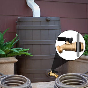 Wantmatch rain barrel kit for buckets and irrigation expansion