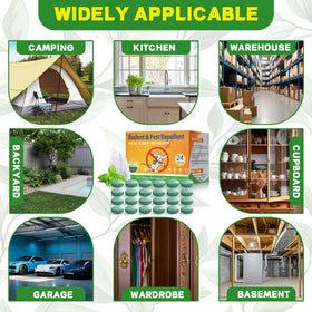 WARDASH attic and basement usage shows versatile pest deterrence.