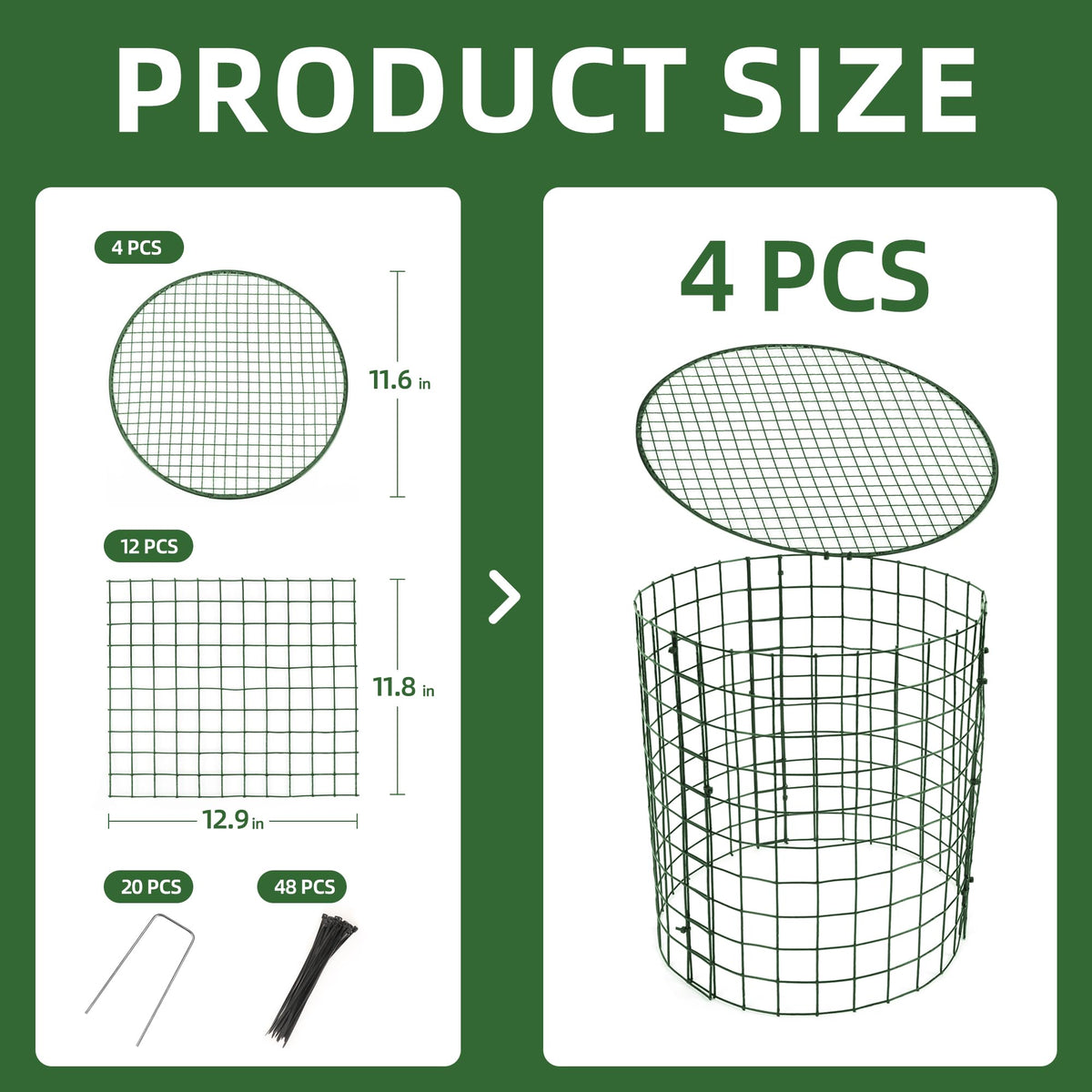 WarmFarm round plant cloche demonstrates flexible enclosure for garden protection
