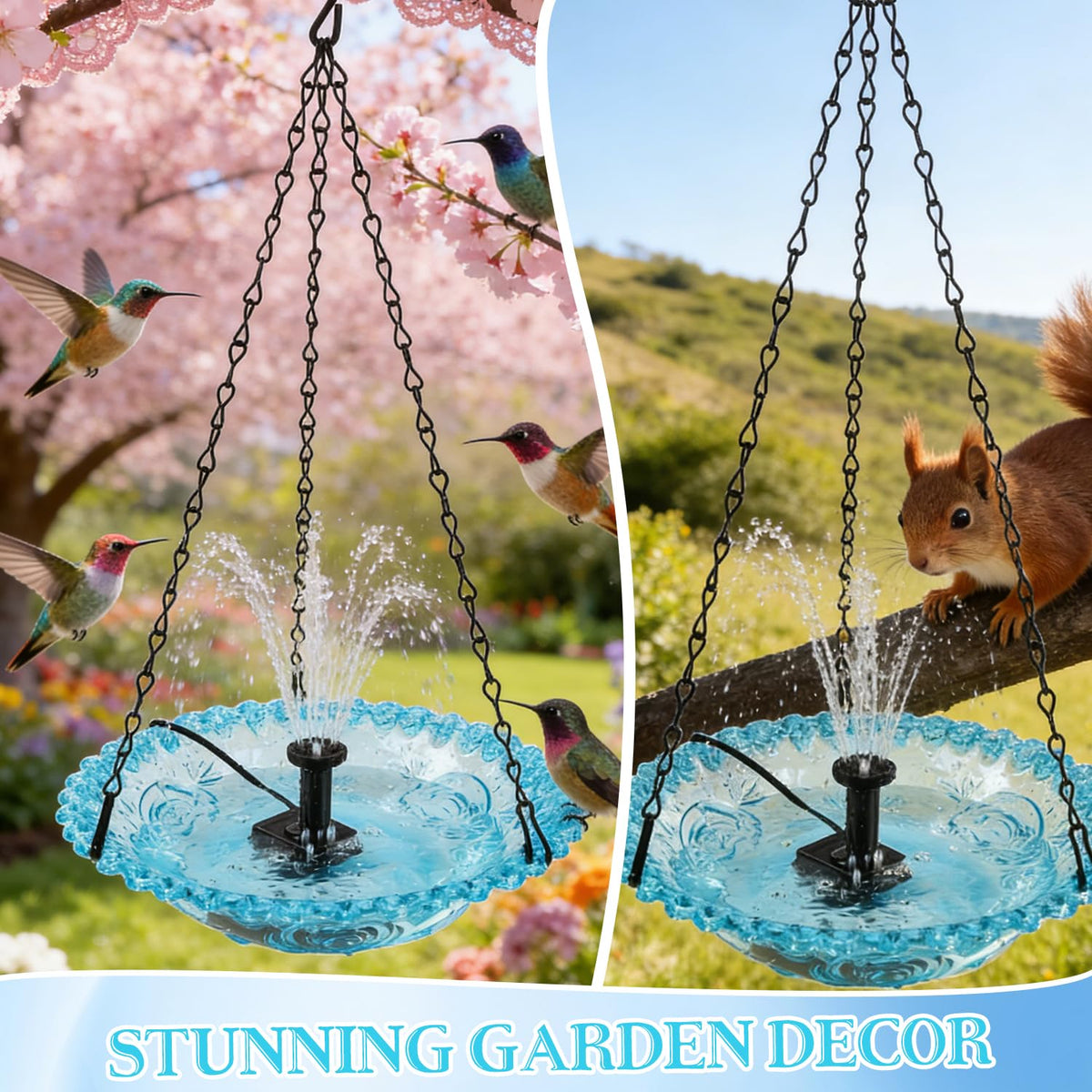 Warmow easy hanging design with a sturdy hook simplifies outdoor setup.