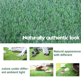 WarmShe WS turf ready to roll, ideal for easy installation on decks and patios.