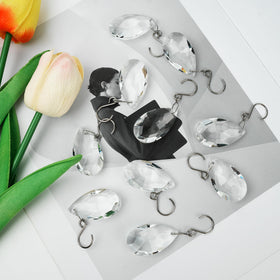 WASTROYAL clear crystal hanging hook ready to install