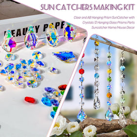 WASTROYAL DIY suncatcher assembly kit for creative projects