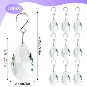 WASTROYAL crystal pendant with hanging ring for easy installation