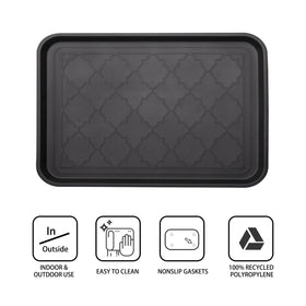 WATANIYA PET boot tray easy to clean with rinse and quick towel dry.