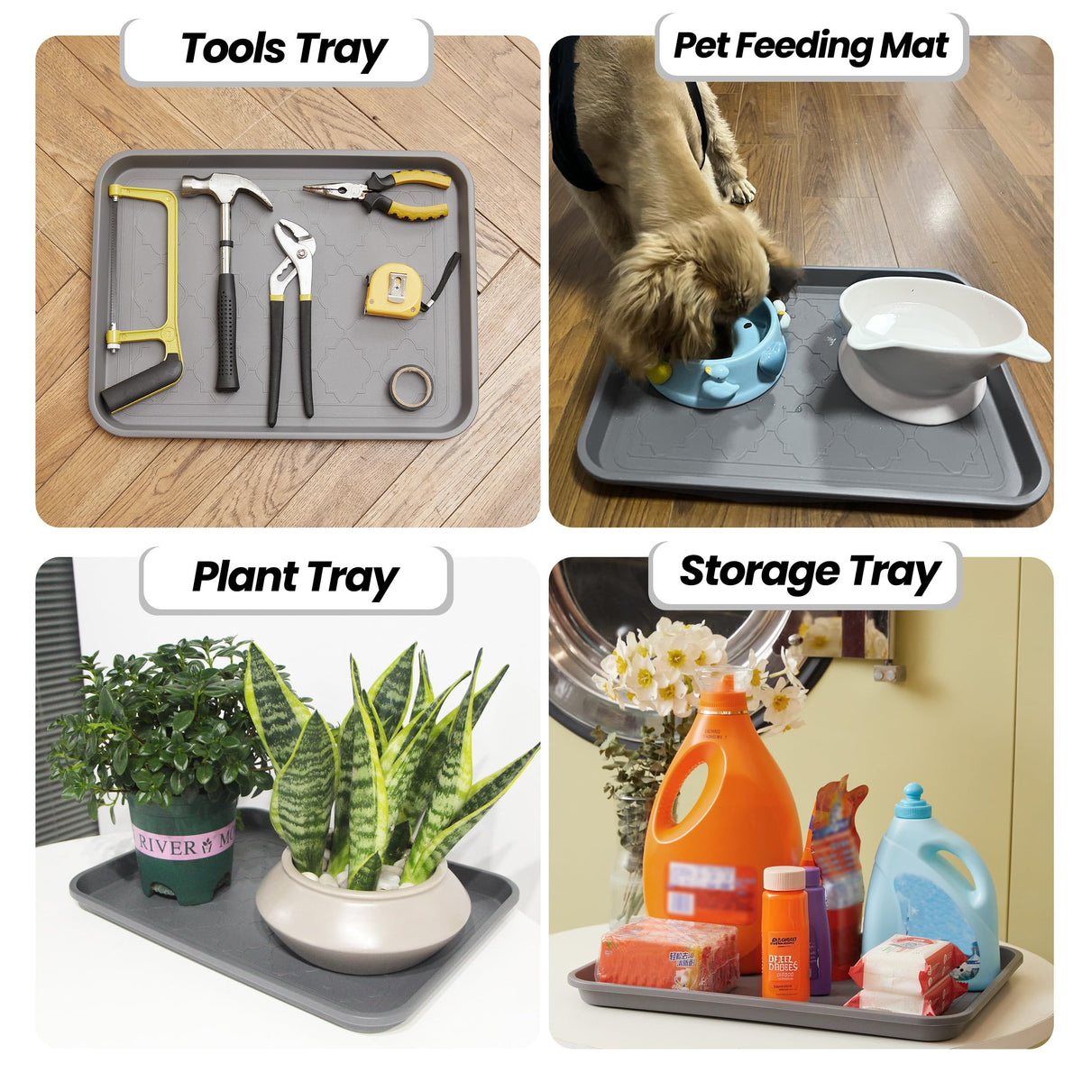 Wataniya Pet boot tray raised edge detail keeps liquids contained