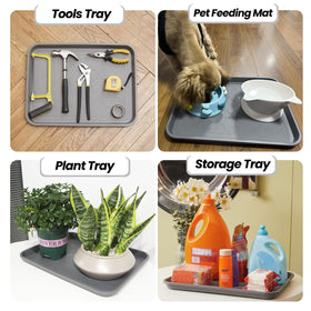 Wataniya Pet boot tray raised edge detail keeps liquids contained