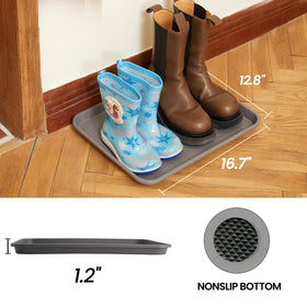 Wataniya Pet boot tray top view shows large base for shoes