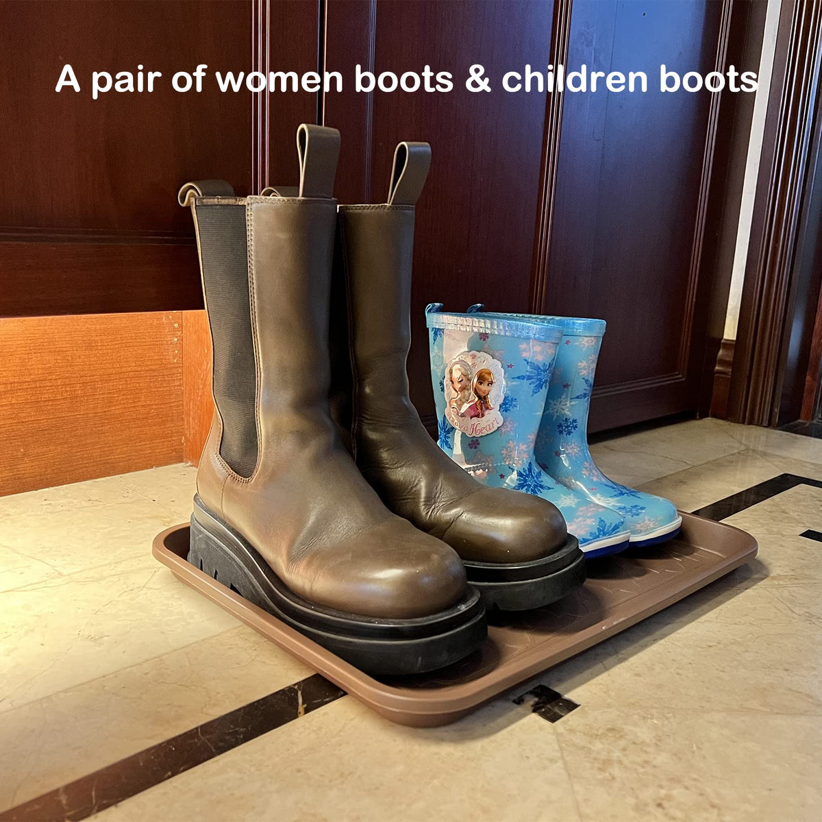 WATANIYA PET boot tray two-pack for busy entryways and extra setups.