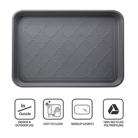 Wataniya Pet boot tray under sink catches water and drips