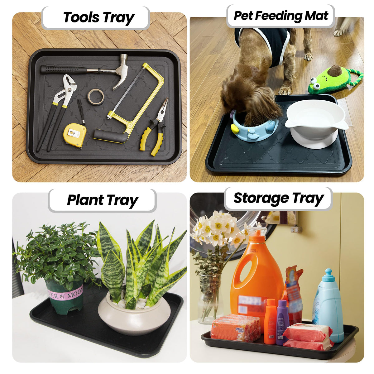 WATANIYA PET boot tray waterproof tray protects floors from leaks and spills.