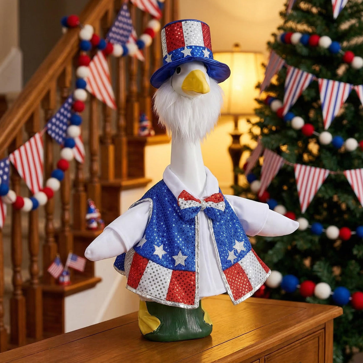 Watayo outdoor patriotic décor for porch and garden