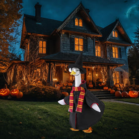 Watayo versatile goose costume for fall and Christmas scenes outdoors