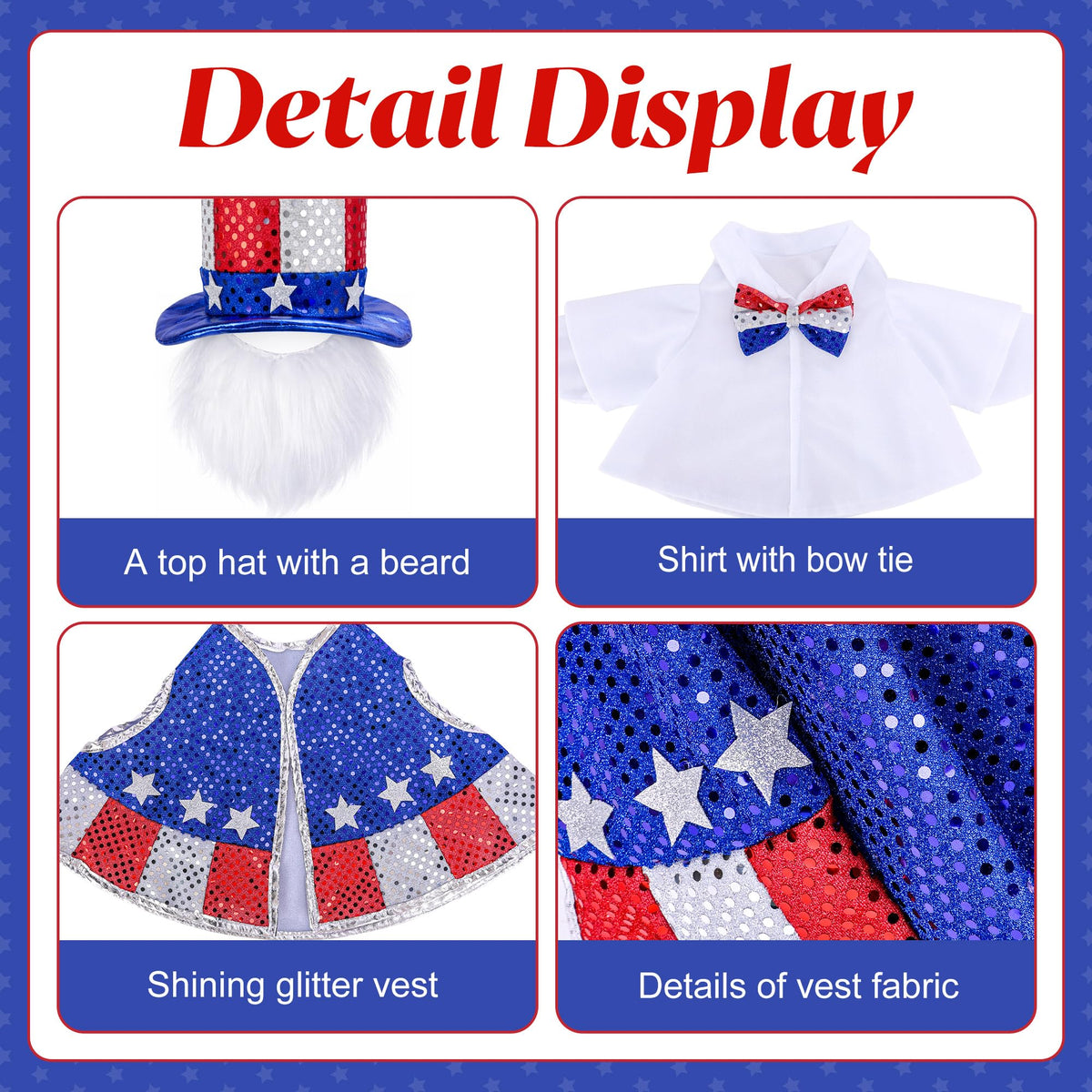 Watayo sequin vest and bow tie shine in sunlight