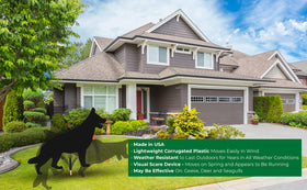 Low profile design blends with properties without harsh devices