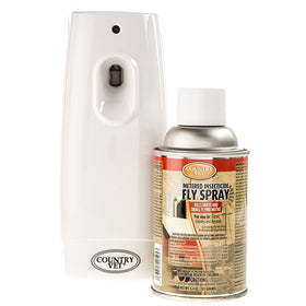 Waterbury Country Vet Flying InsectKill System dispenser enables around-the-clock insect control