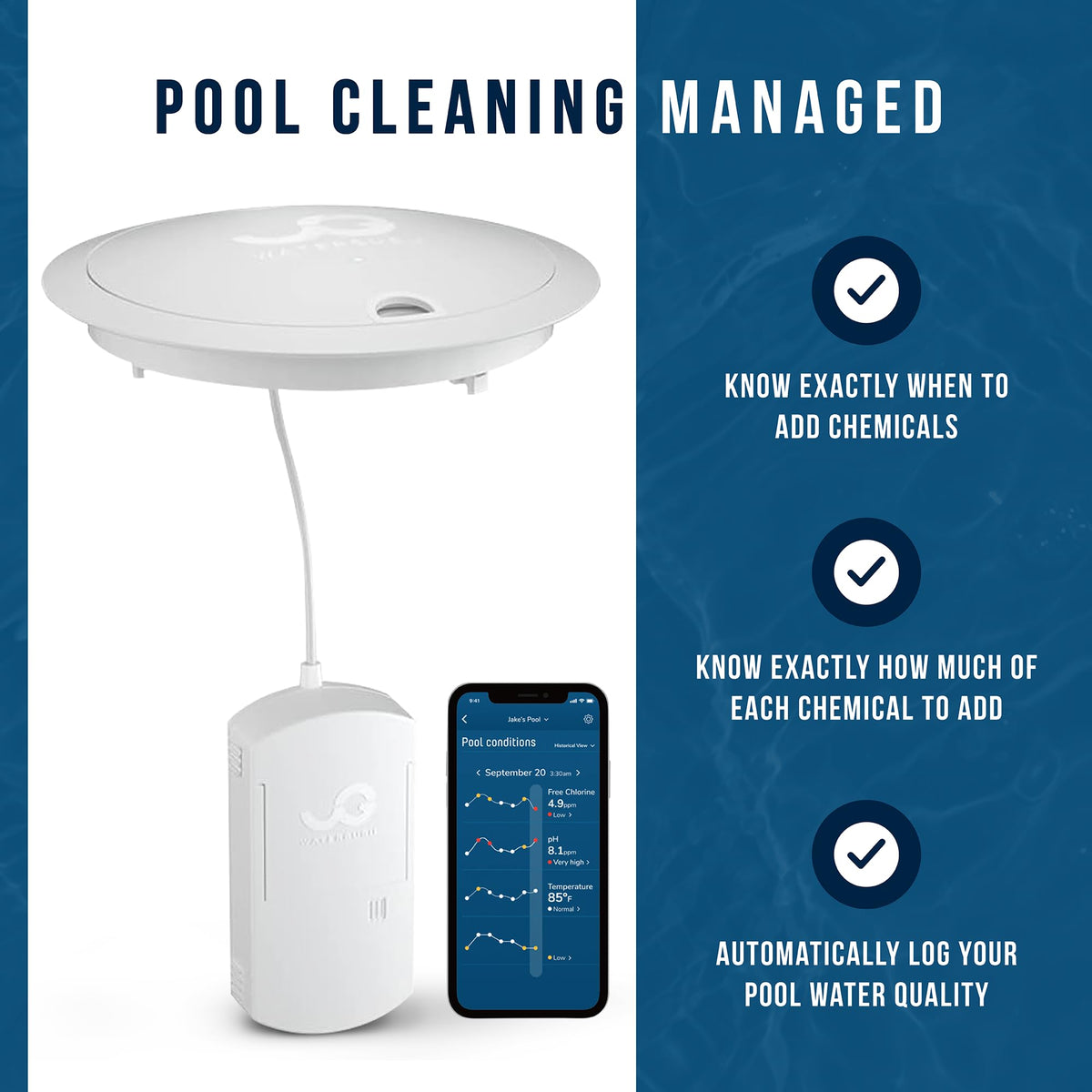 WaterGuru Sense S2 US-based support team ready to assist.