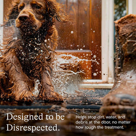 WaterHog Boxwood mat supports safety for busy entrances