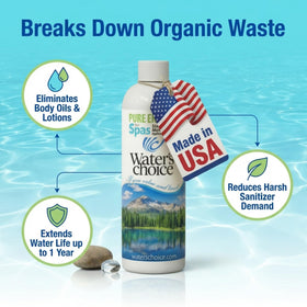Waters Choice Pure Enzymes for Spas eco-conscious spa care option