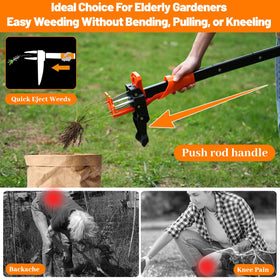 WATFIGBY weed puller detaches into three sections for easy storage.