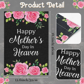 Watinc double-sided heaven garden flag ideal for outdoor display.