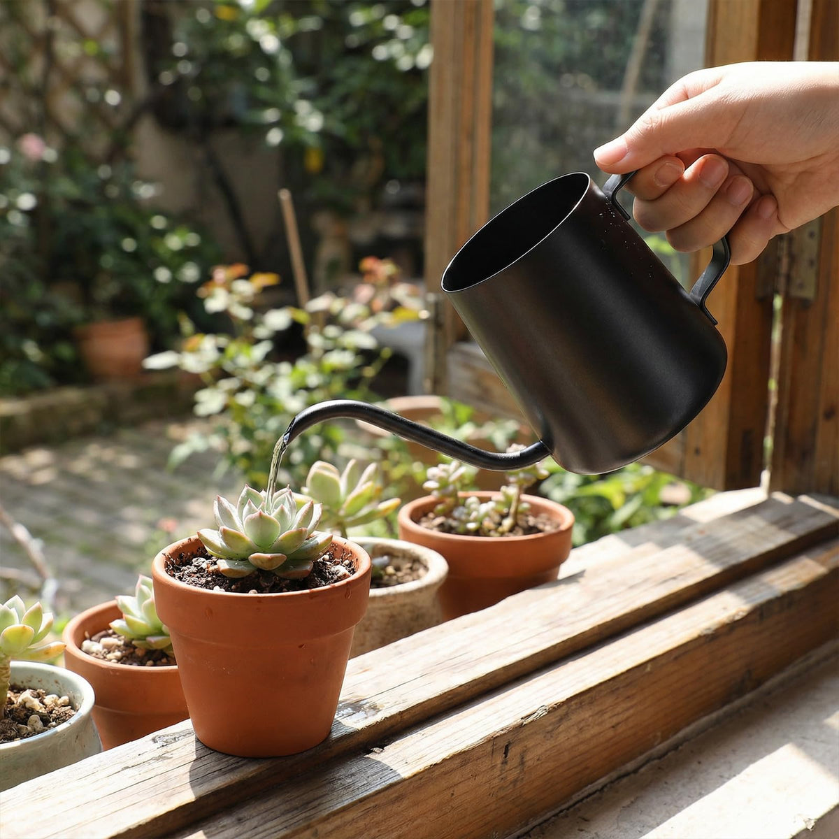 WATMTIN black stainless-steel body for rust-resistant durability