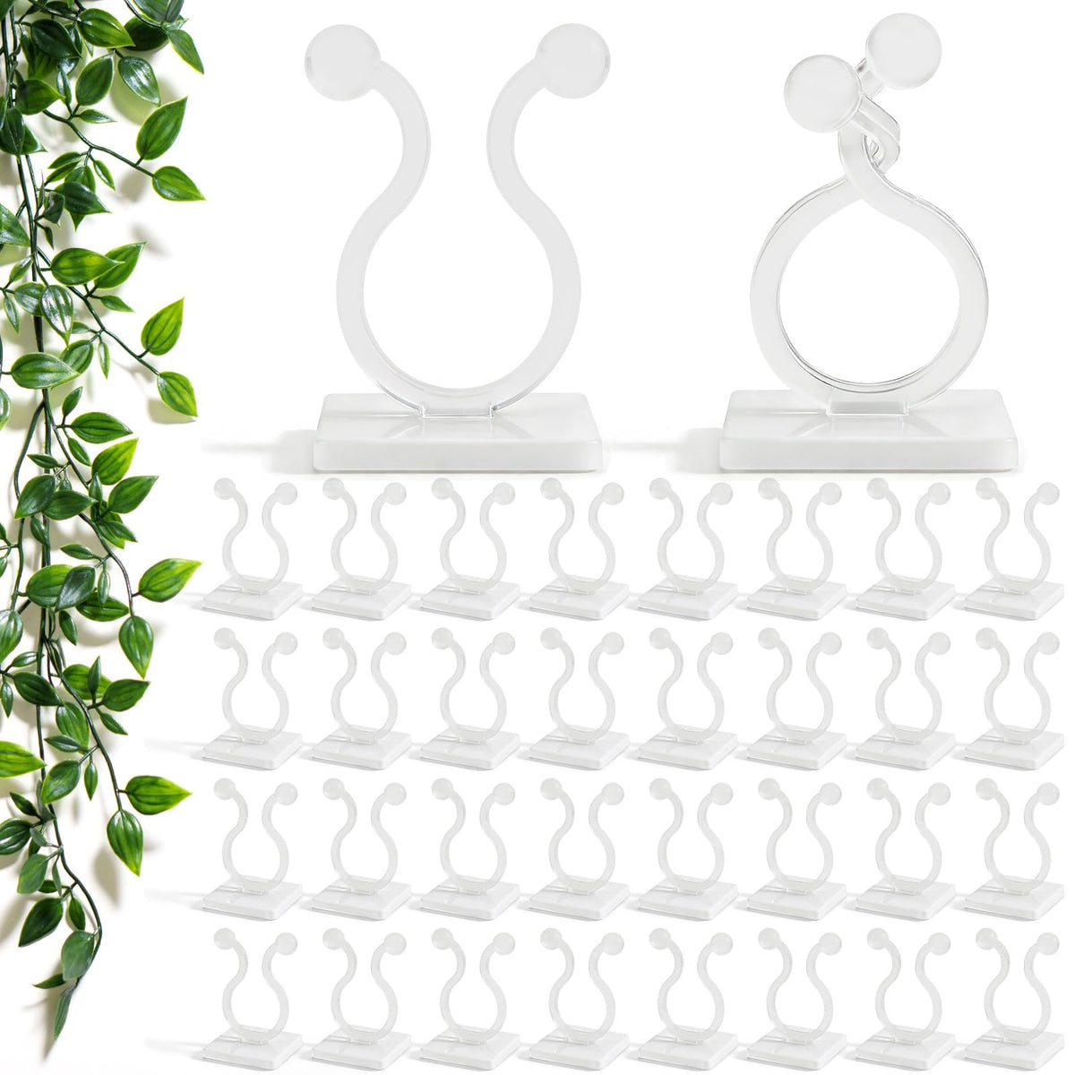 WATMTIN white climbing wall clip closeup for neat vine training