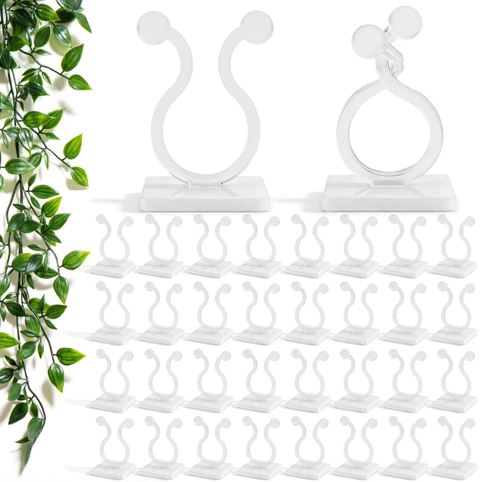 WATMTIN white climbing wall clip closeup for neat vine training