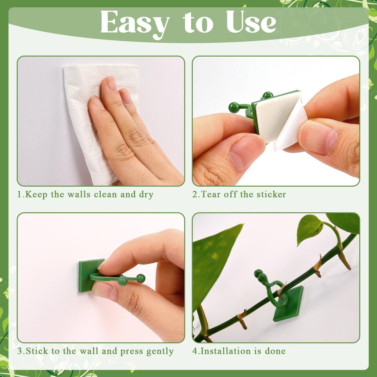 WATMTIN clip also usable for cable management along walls.