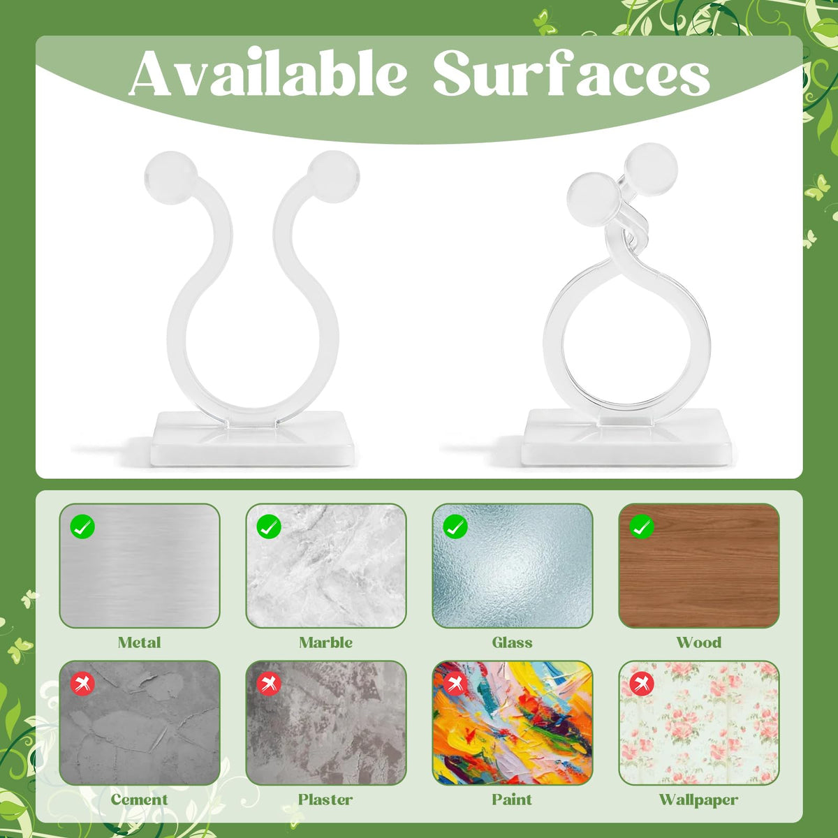 WATMTIN weather resistant clip suitable for outdoor rain