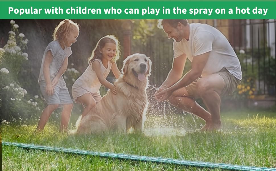 WATOO water-saving hose supports efficient lawn watering.