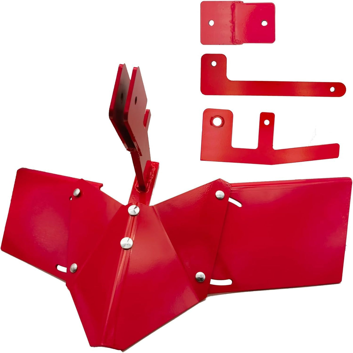 Wawews Hiller-Furrower Kit rear-tine attachment boosts soil preparation efficiency.