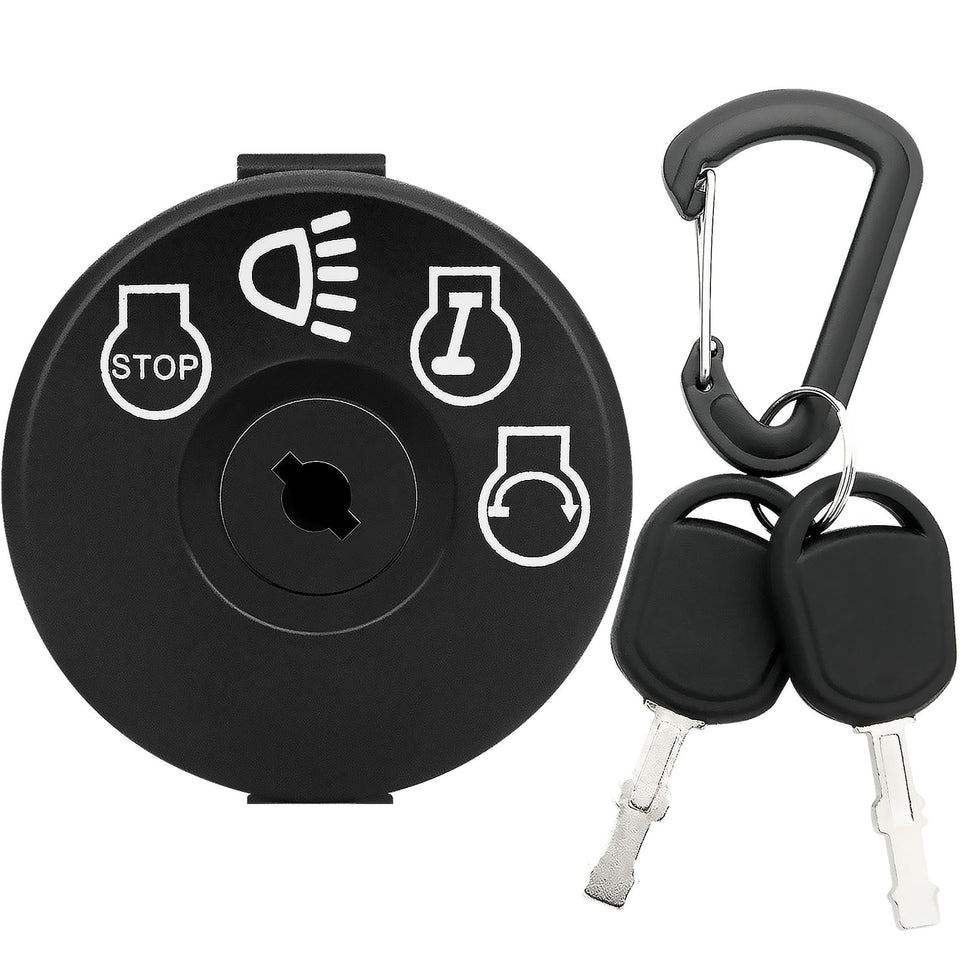 Wawews ignition switch with 4-position, 7-terminal design for versatile mower compatibility