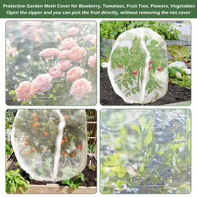 Waybas pack of 3 plant covers ideal for blueberries, vegetables, and flowers