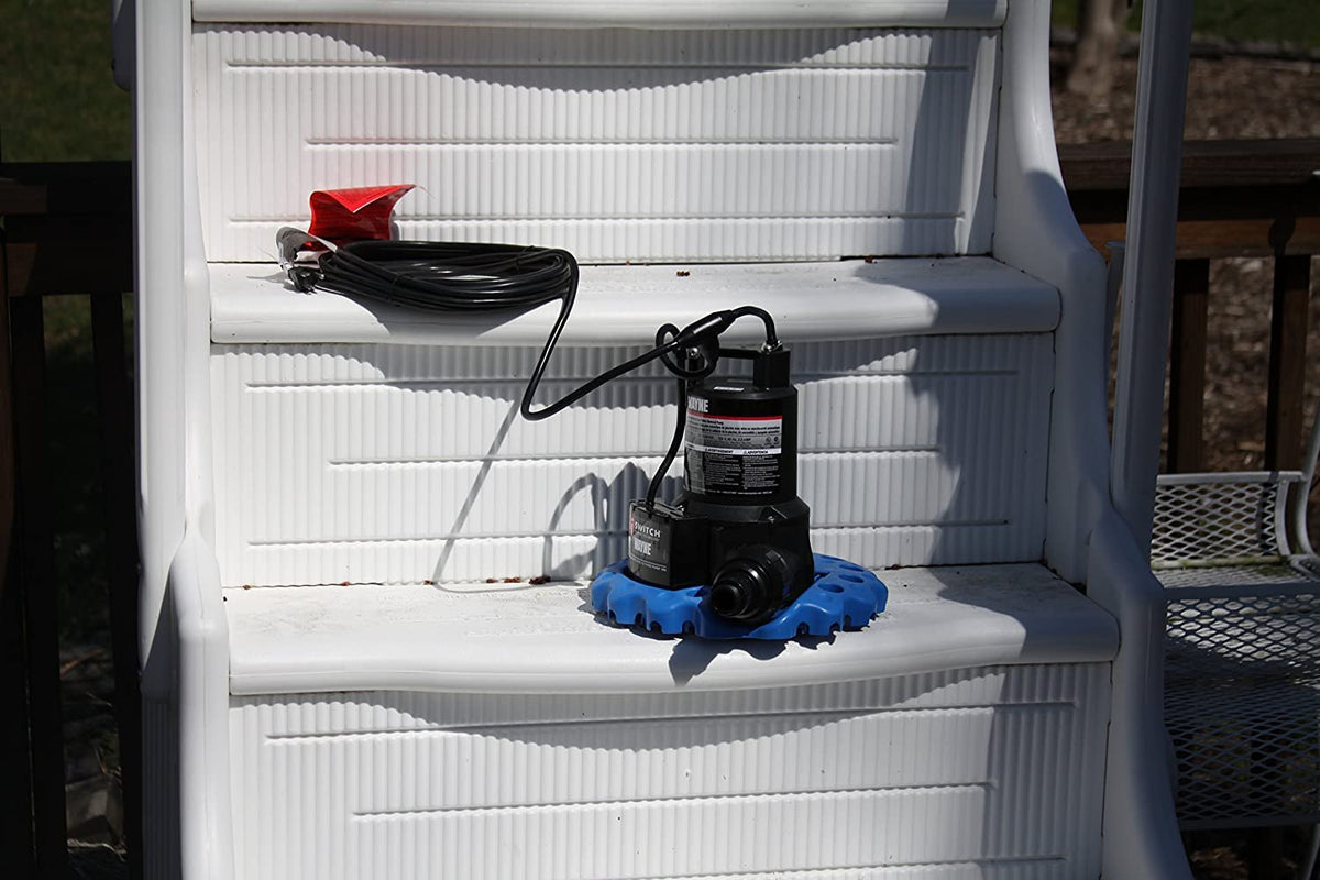 Wayne WAPC250 freeze protection guards the motor in cold weather.