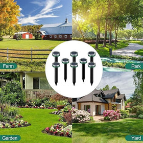 Waysla solar-powered design safeguards a lawn and garden
