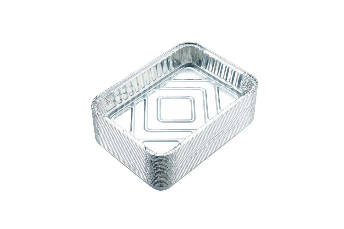 Waytiffer drip pans in pack ready for grilling sessions and quick disposal